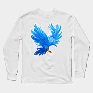 ROYAL BLUE PHOENIX Long Sleeve T-Shirt